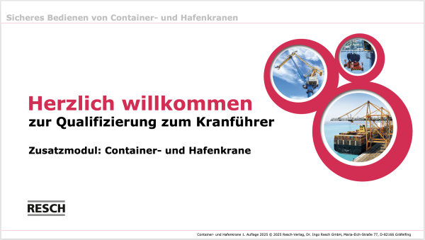Zusatzmodul: Container- und Hafenkrane